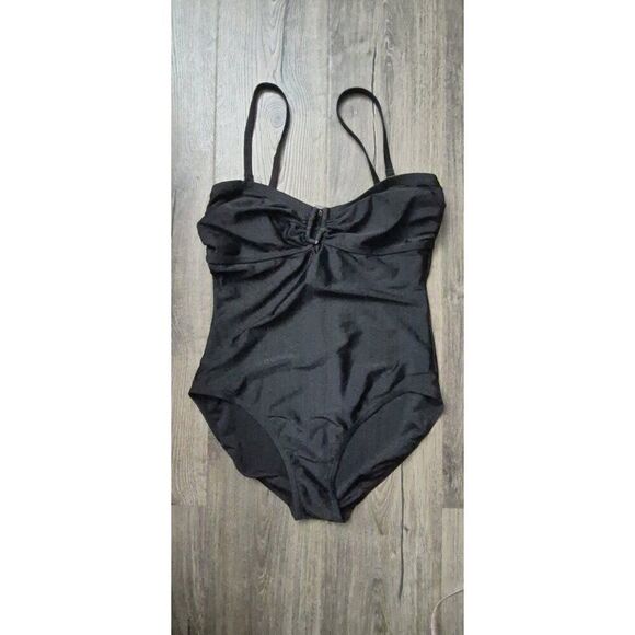 Ocean Dream Slimming High-cut One-piece Bathingsuit Swimsuit Women's Size 14 - Picture 1 of 9
